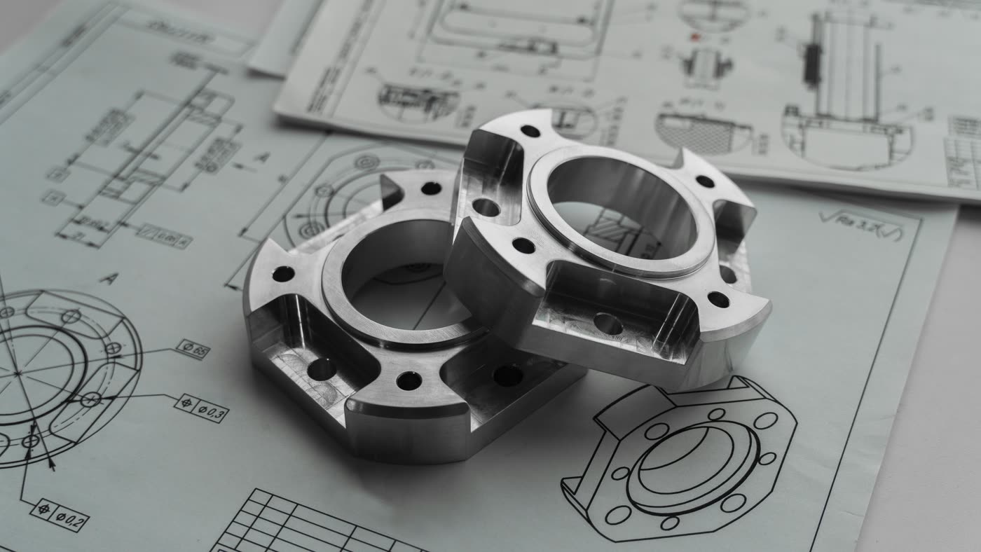 CNC-bewerkte onderdelen